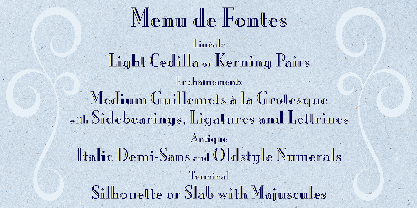 Engravia Font Poster #1