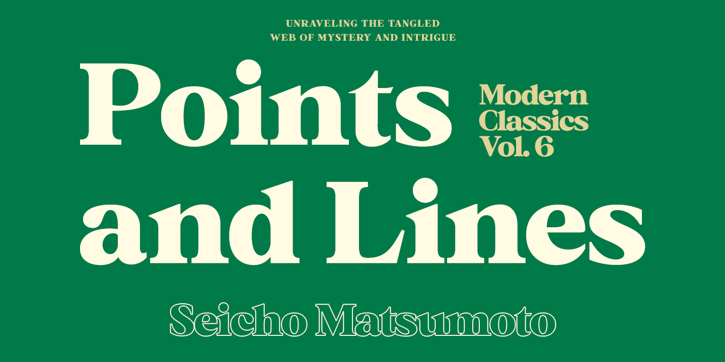 Guidebook Font Poster #1