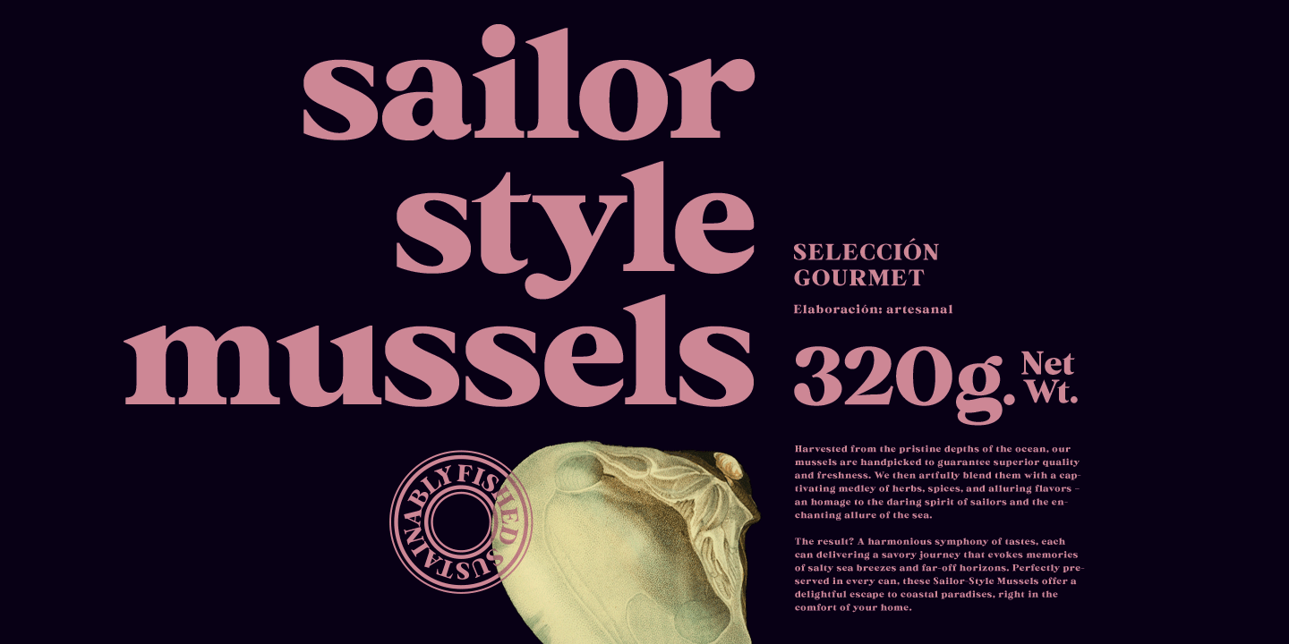 Guidebook Font Poster #1