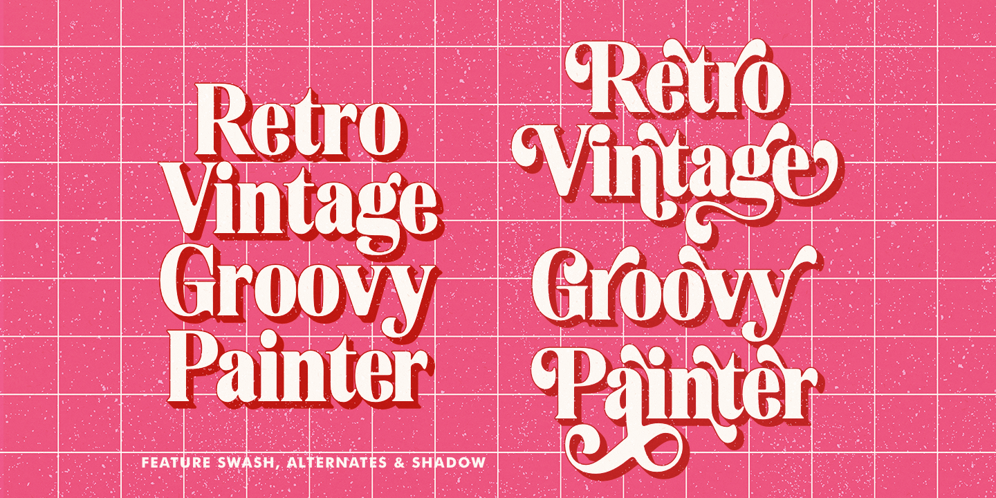Geshina Font Poster #1