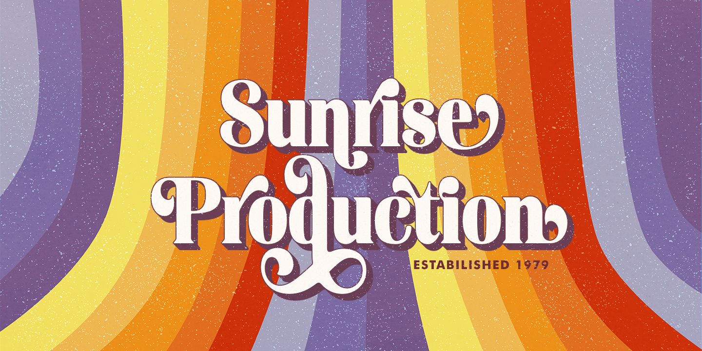 Geshina Font Poster #1