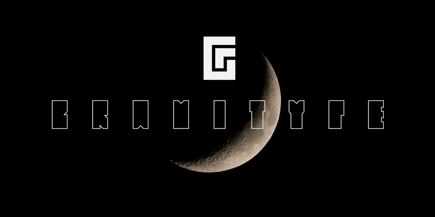 Monolith Pro Font Poster #1