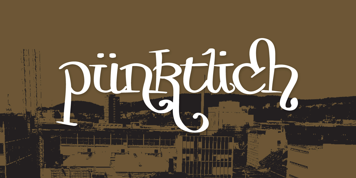 Zurika Font Poster #1