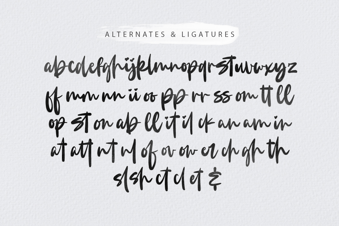 Jasmine Font Poster #1