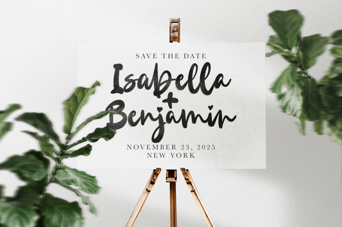 Jasmine Font Poster #1