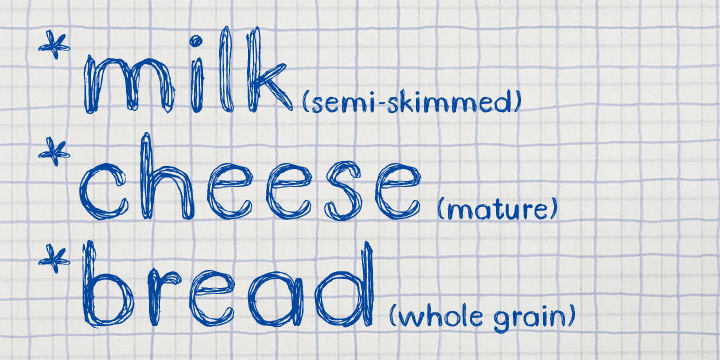 Doodle Pen Font Poster #1