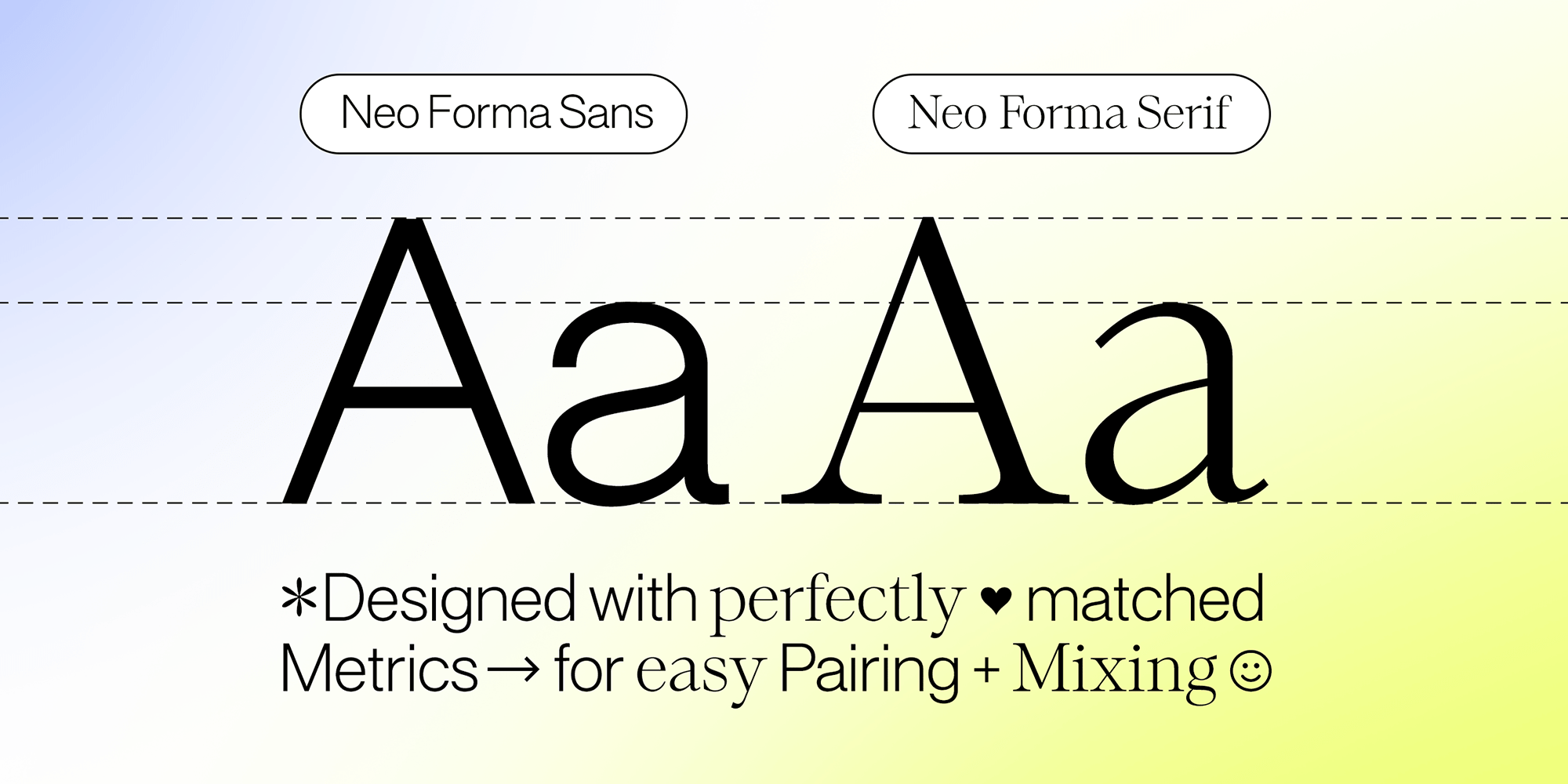 Neo Forma Font Poster #1