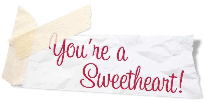 Sweetheart Script Poster