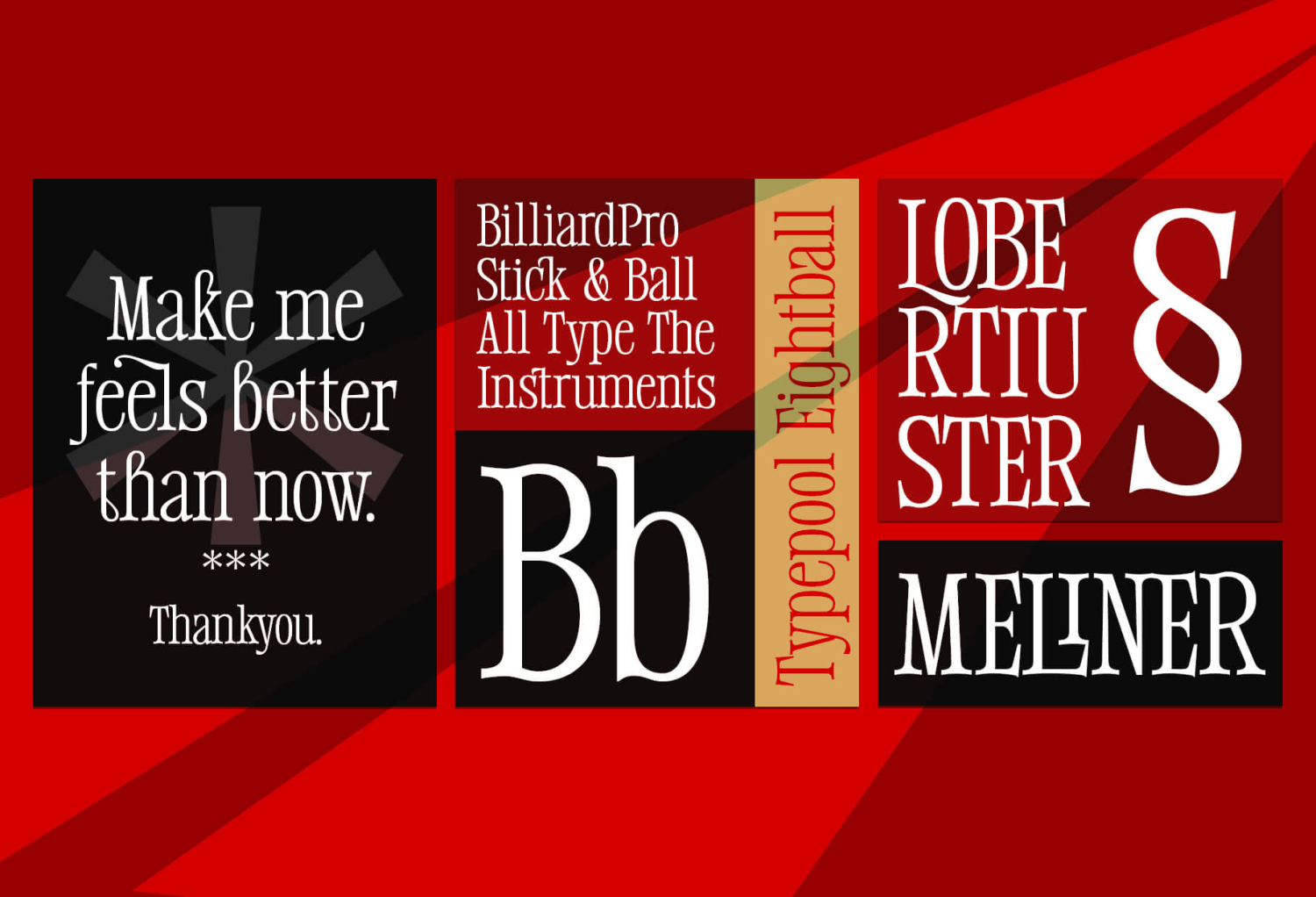Meliner Font Poster #1