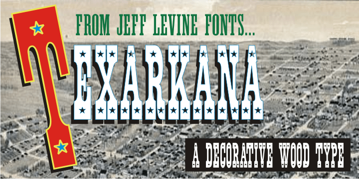 Texarkana Font Family Poster