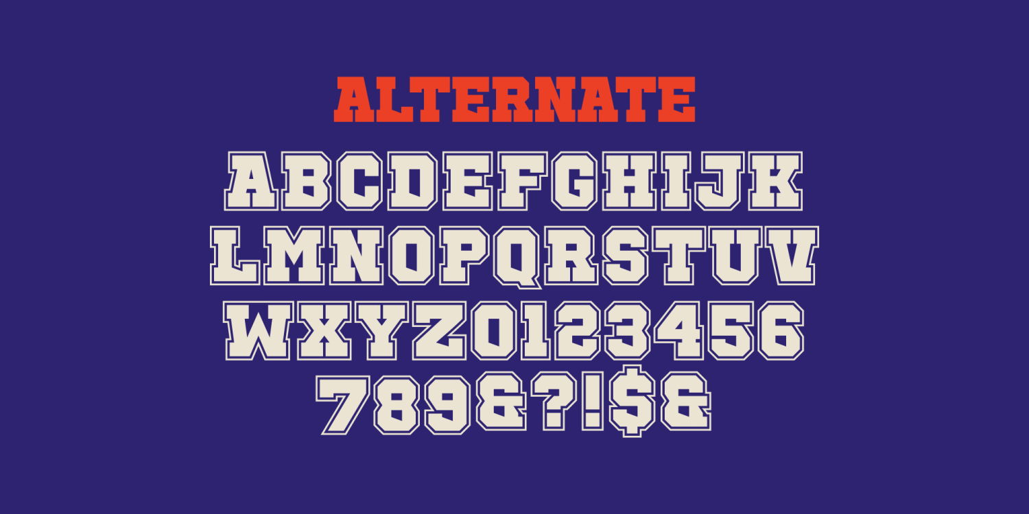 Welbeck Font Poster #1