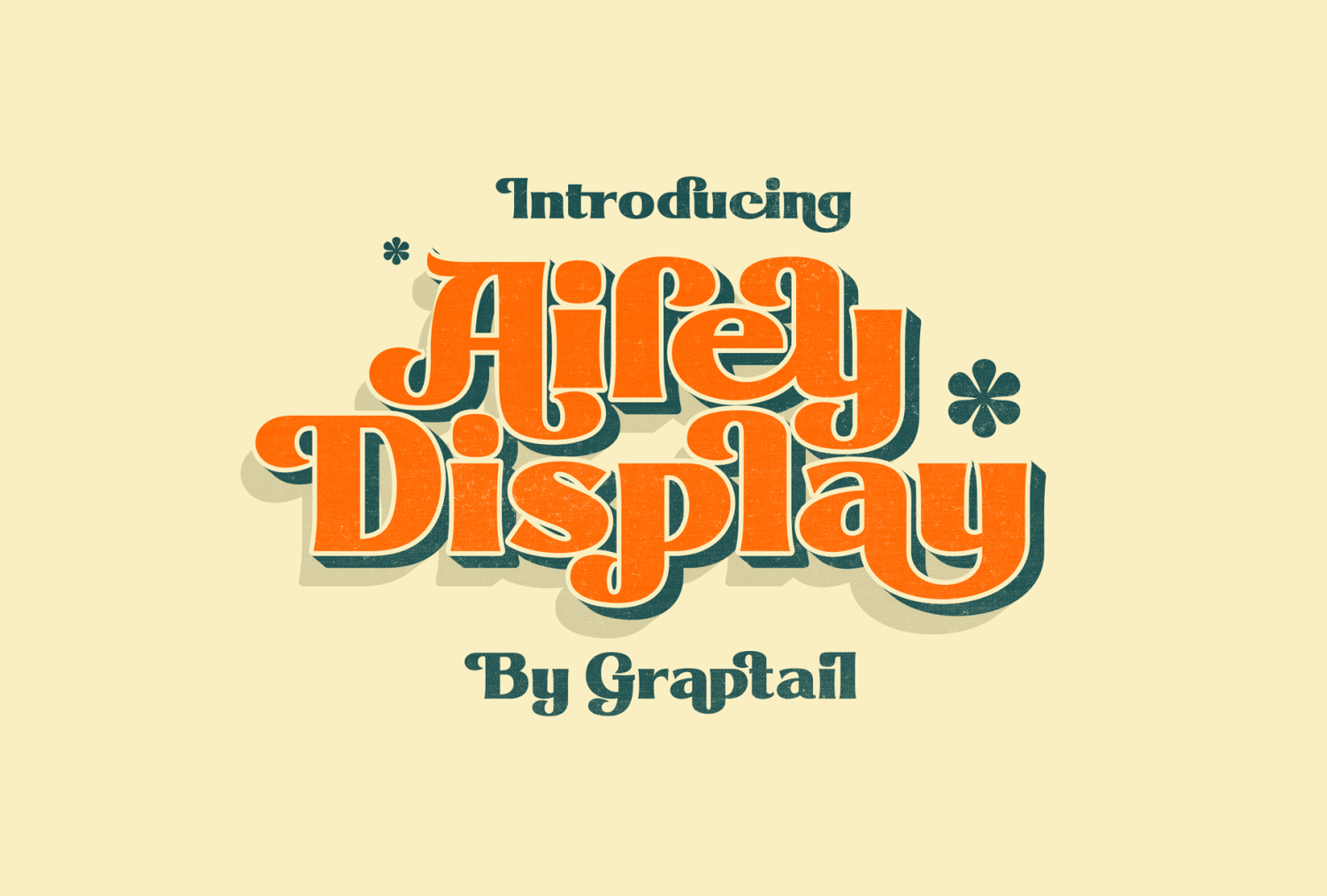 Ailey Display Font Poster #1