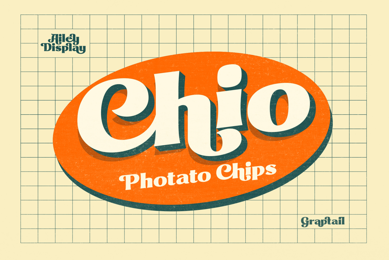 Ailey Display Font Poster #1