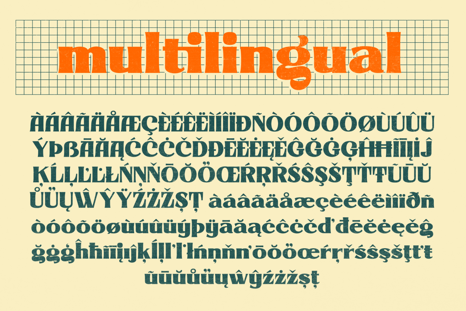 Ailey Display Font Poster #1