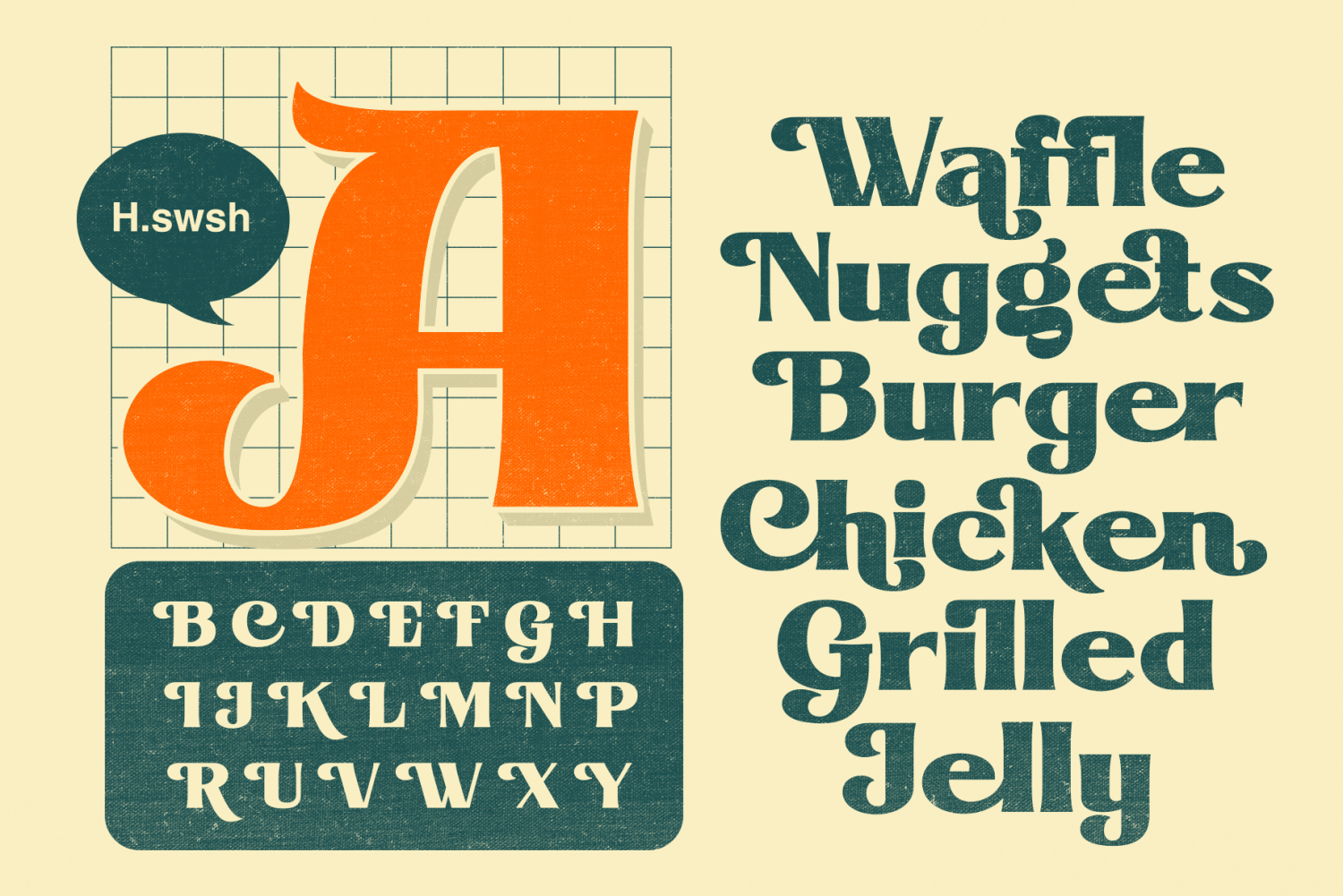 Ailey Display Font Poster #1