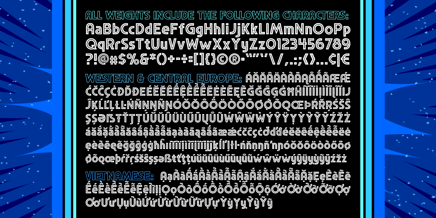 Regeneration Levels Font Poster #1