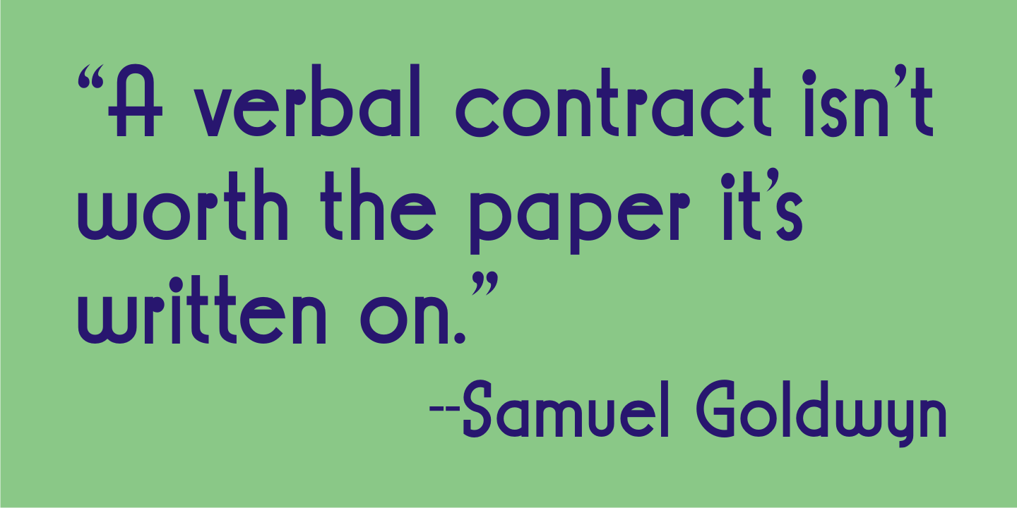 Pocatello Font Poster #4