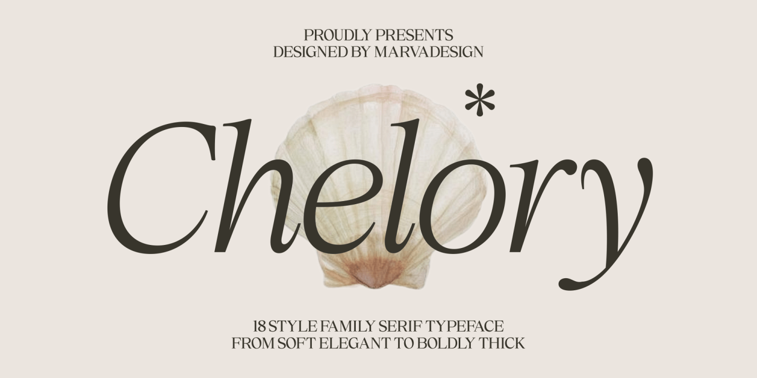 Cheroly Font Family