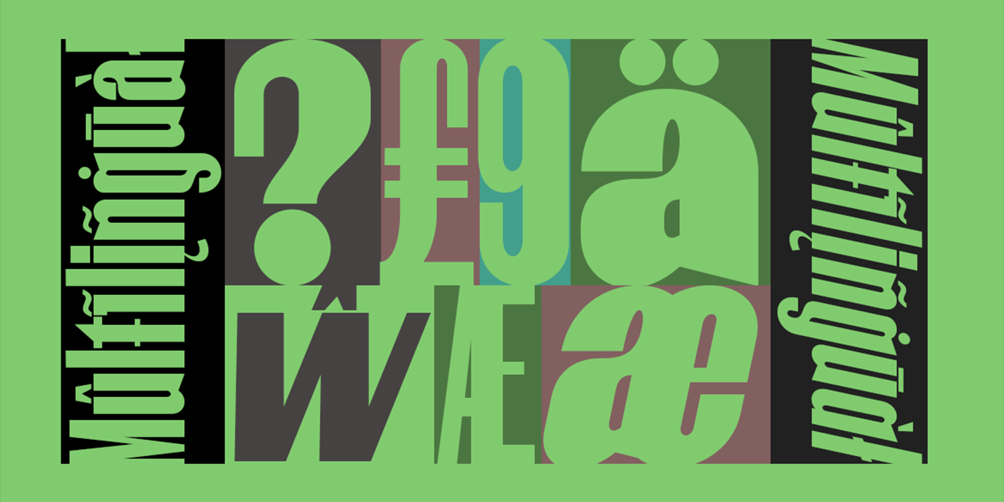 Fyntra Cyber-Modern Narrow Sans Serif Font Poster #6