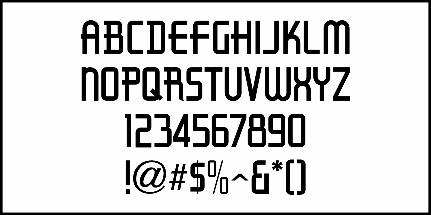 Movie Star Deco Font Poster #3