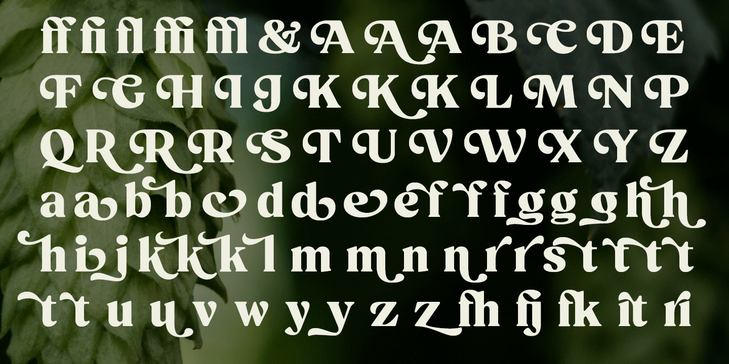 Beckenham Font Poster #1