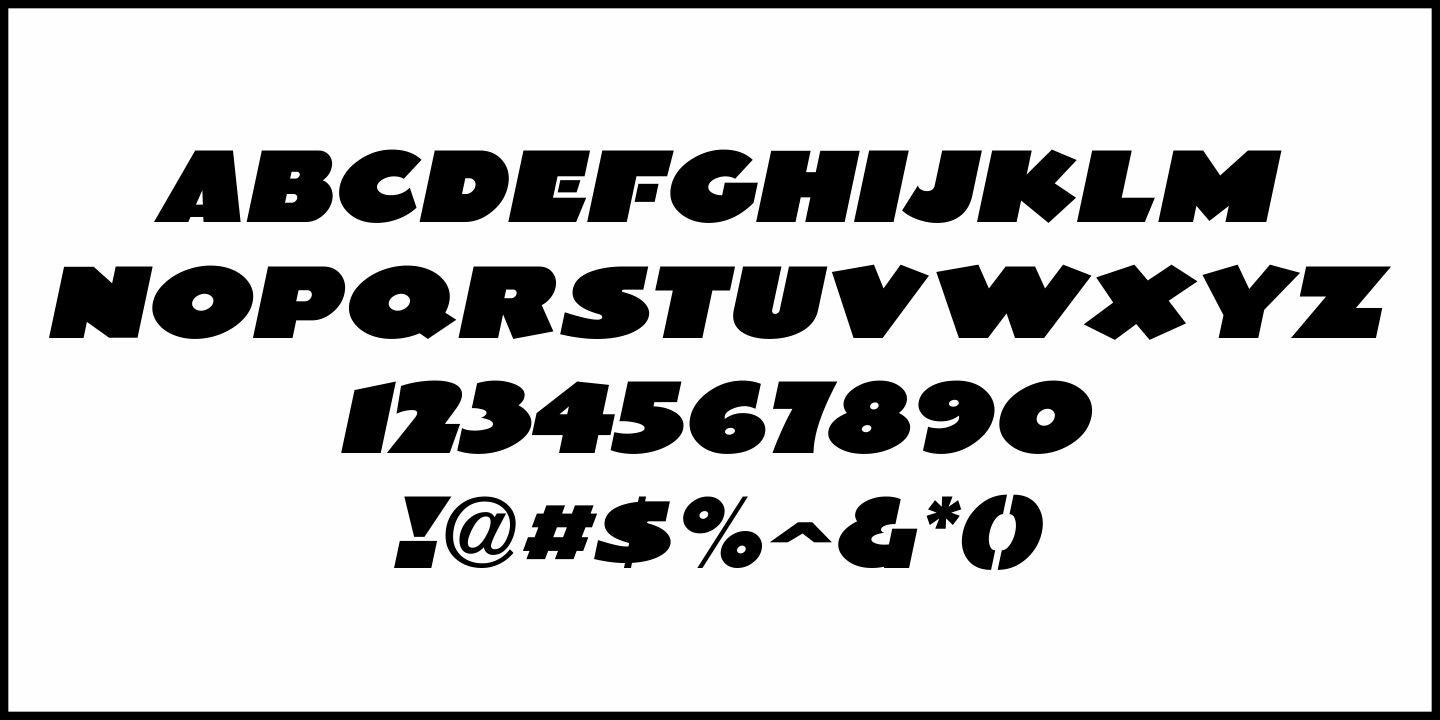 Huge Sale Font Poster #5