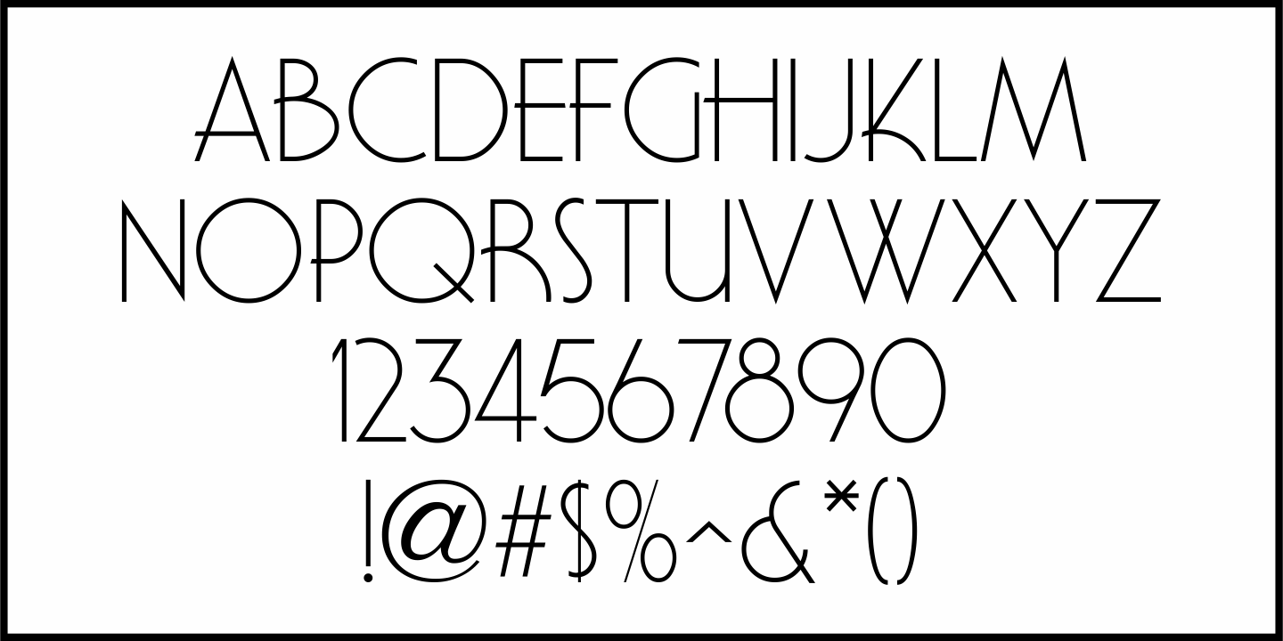 Ladies Wear Font Poster #1