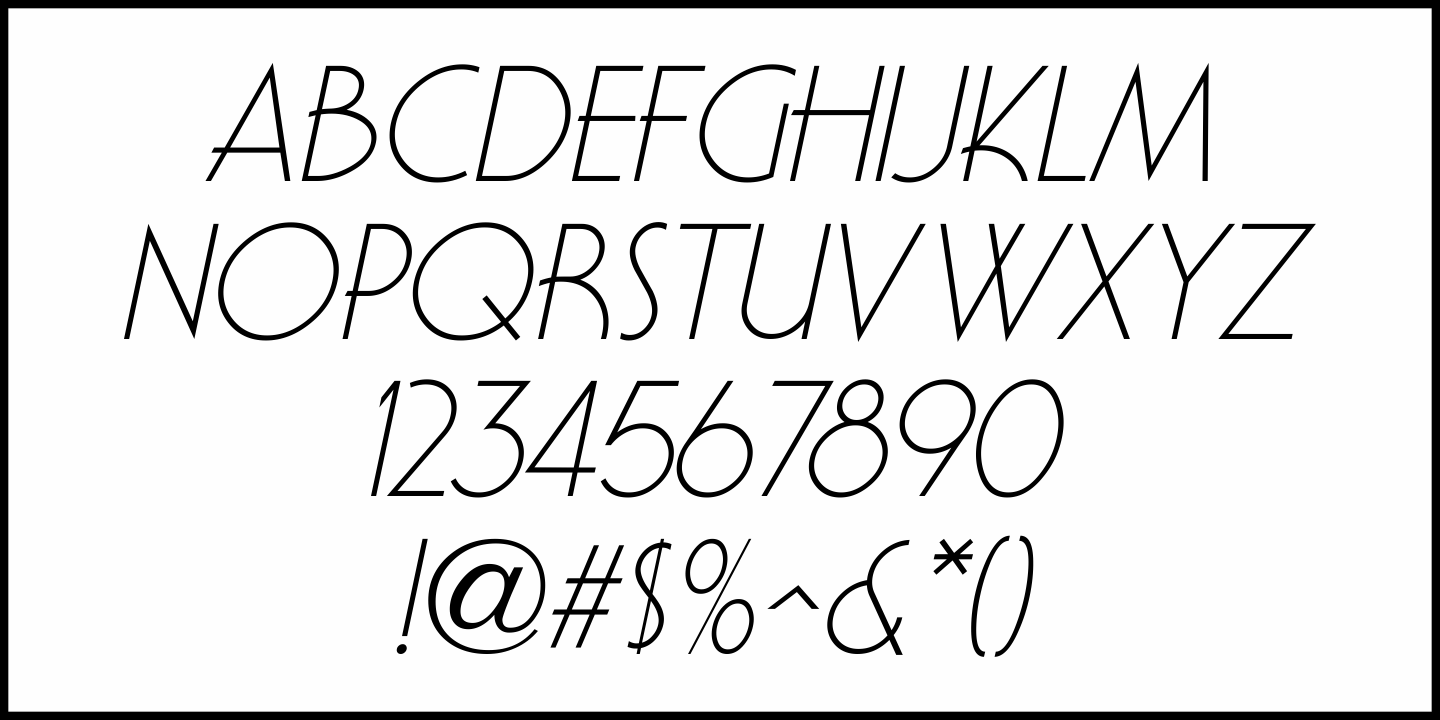 Ladies Wear Font Poster #1