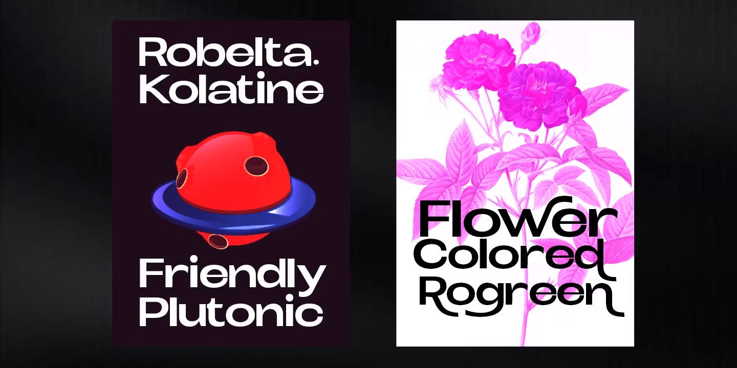 Robica Charlie Font Family Poster