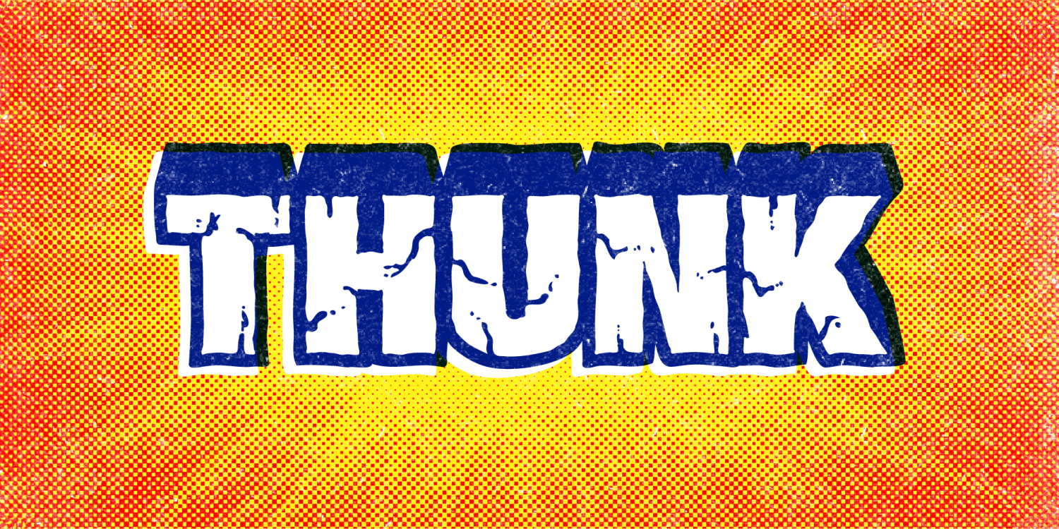 Thunk Font Poster #1