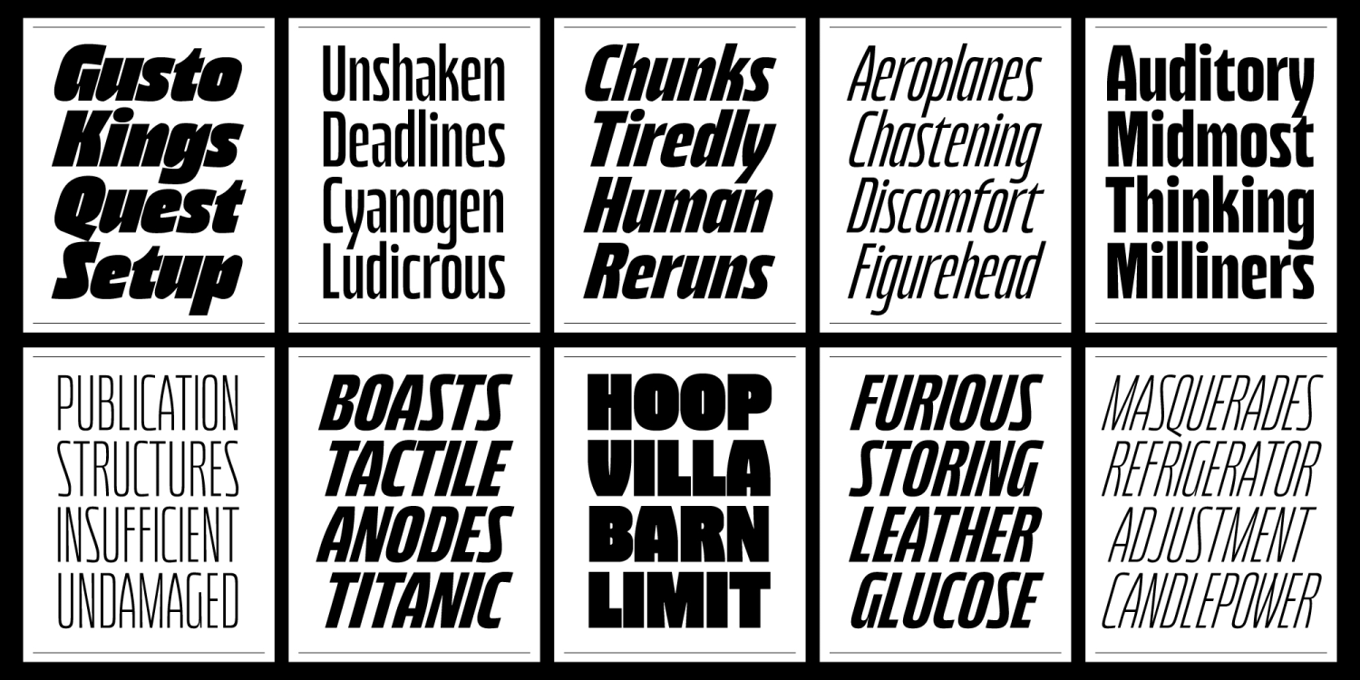 Bratva Font Poster #4