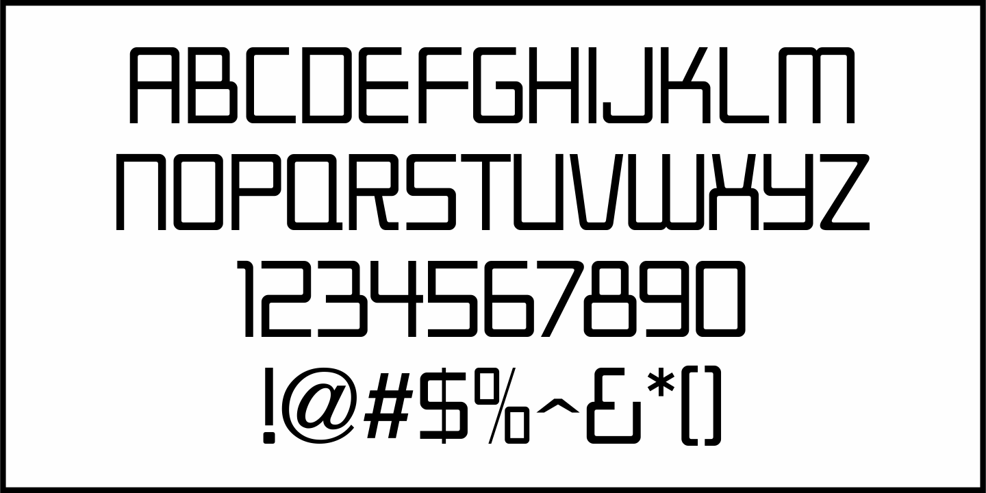 Dispensary Font Poster #1