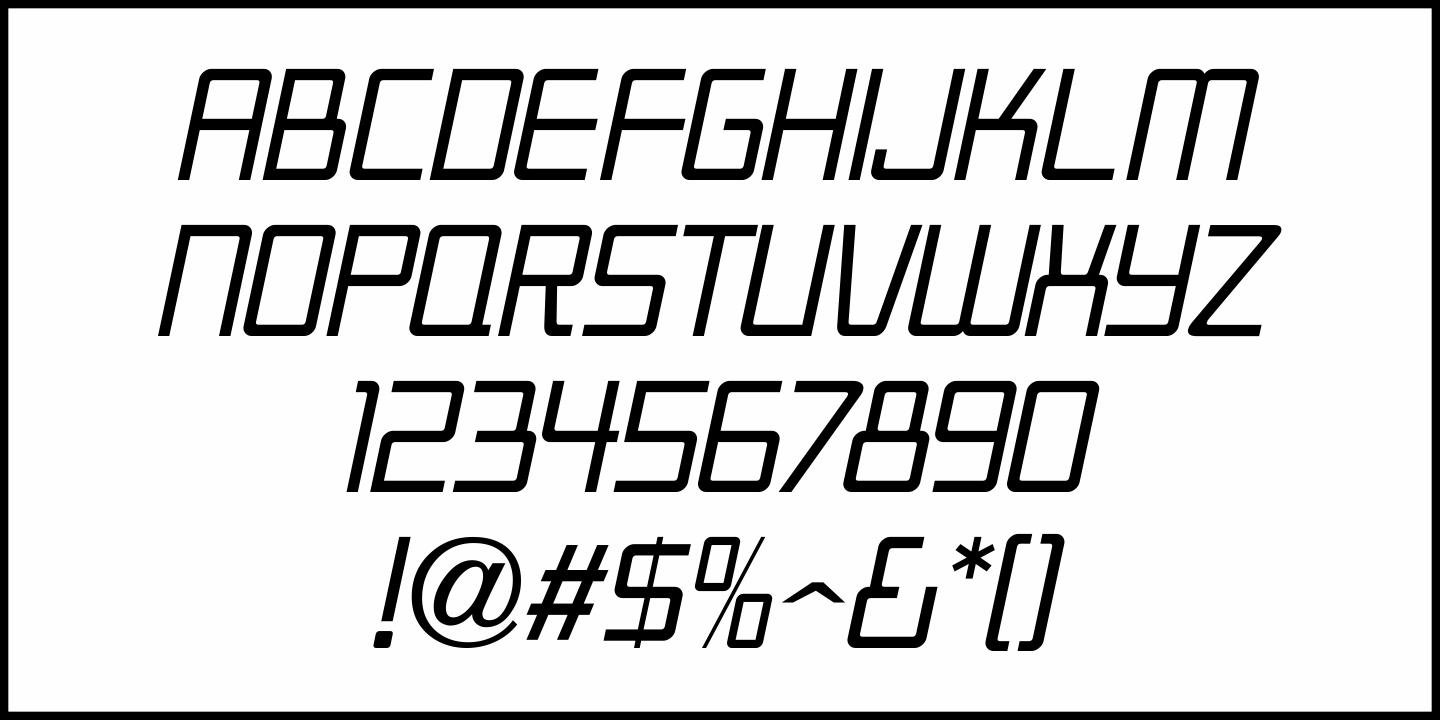 Dispensary Font Poster #1