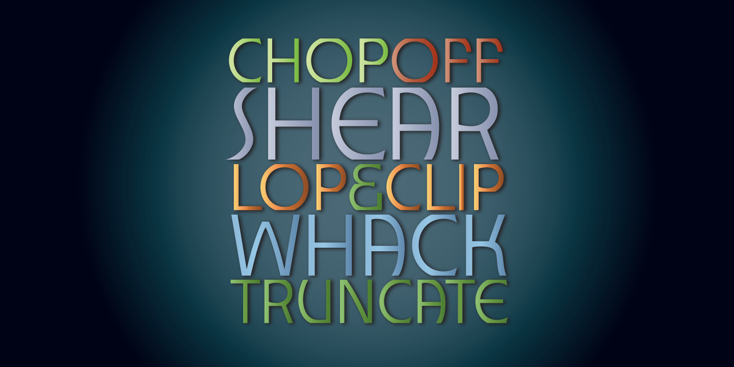Churchward Alien Font Poster #1
