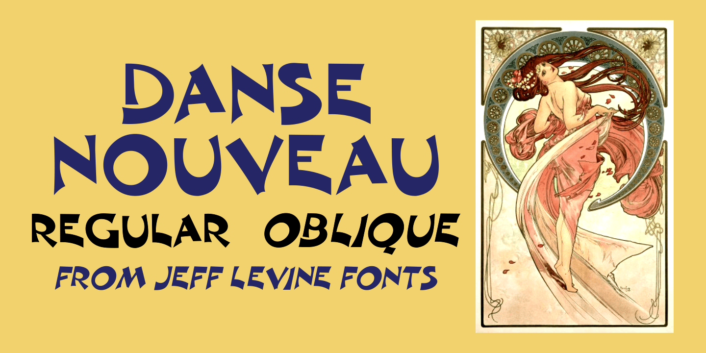 Danse Nouveau Poster