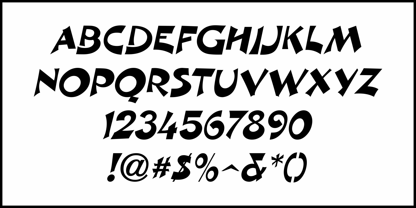 Danse Nouveau Font Poster #1