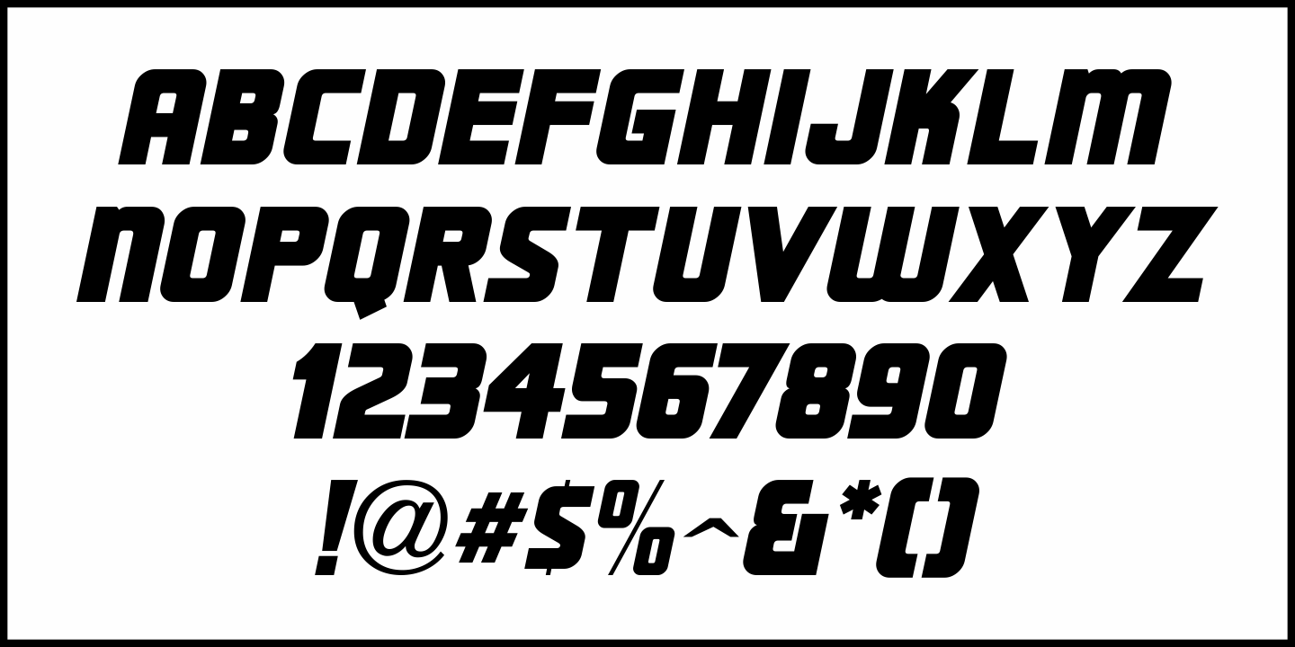 Movie Ticket Font Poster #1