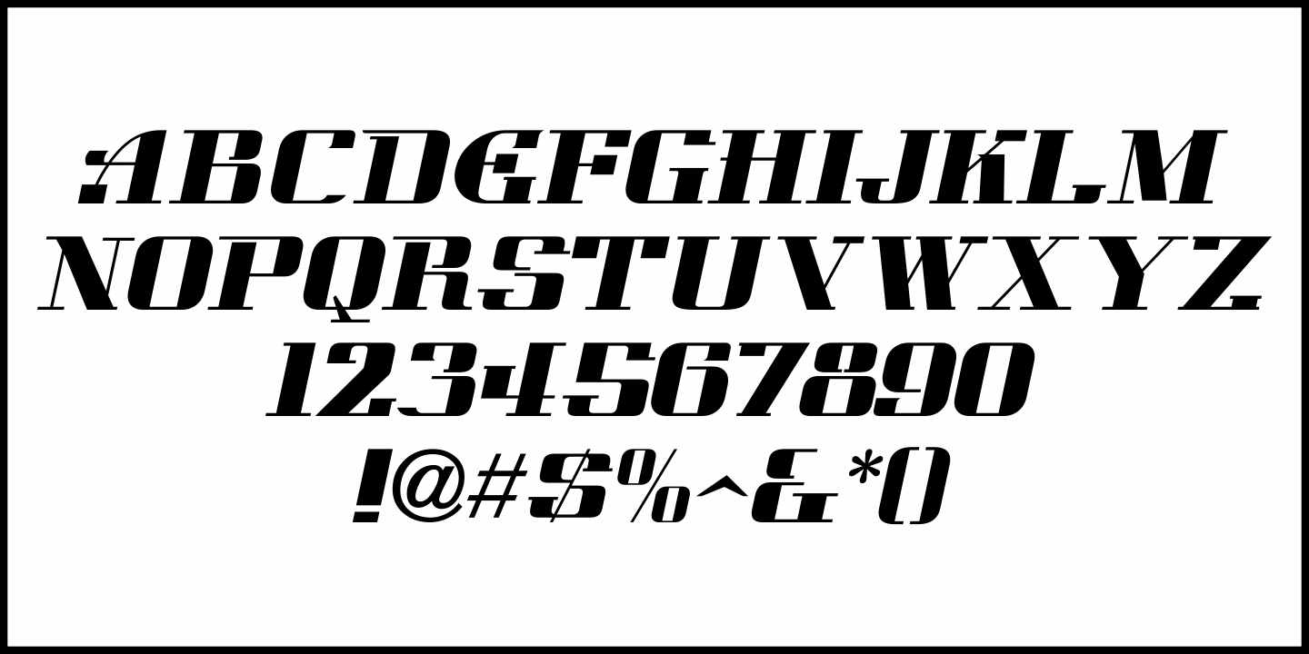 Peculiar Serif Font Poster #5
