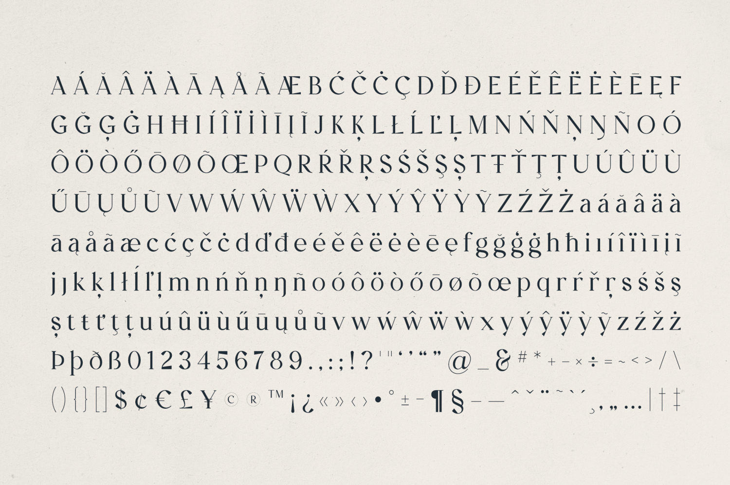 Zindora Font Poster #1