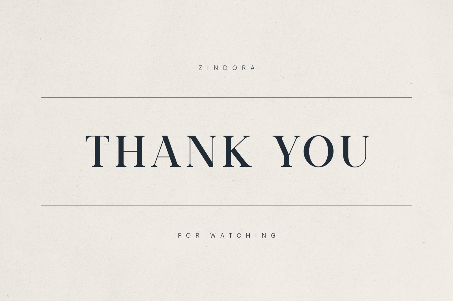 Zindora Font Poster #1