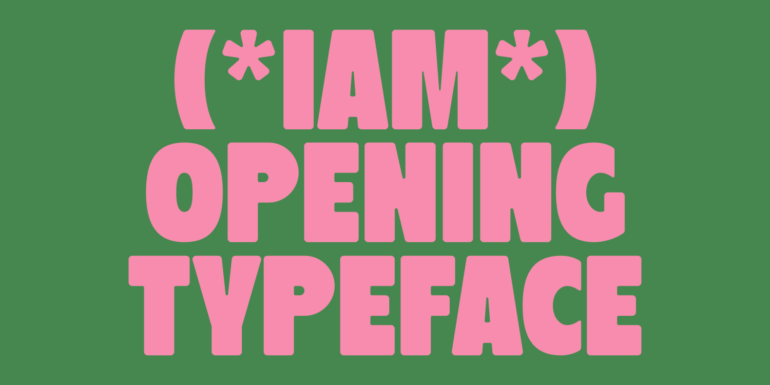 Dango Font Poster #2