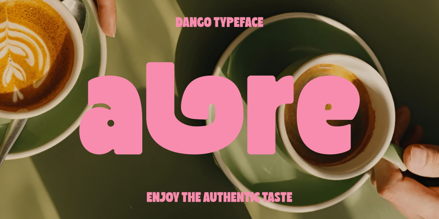 Dango Font Poster #8