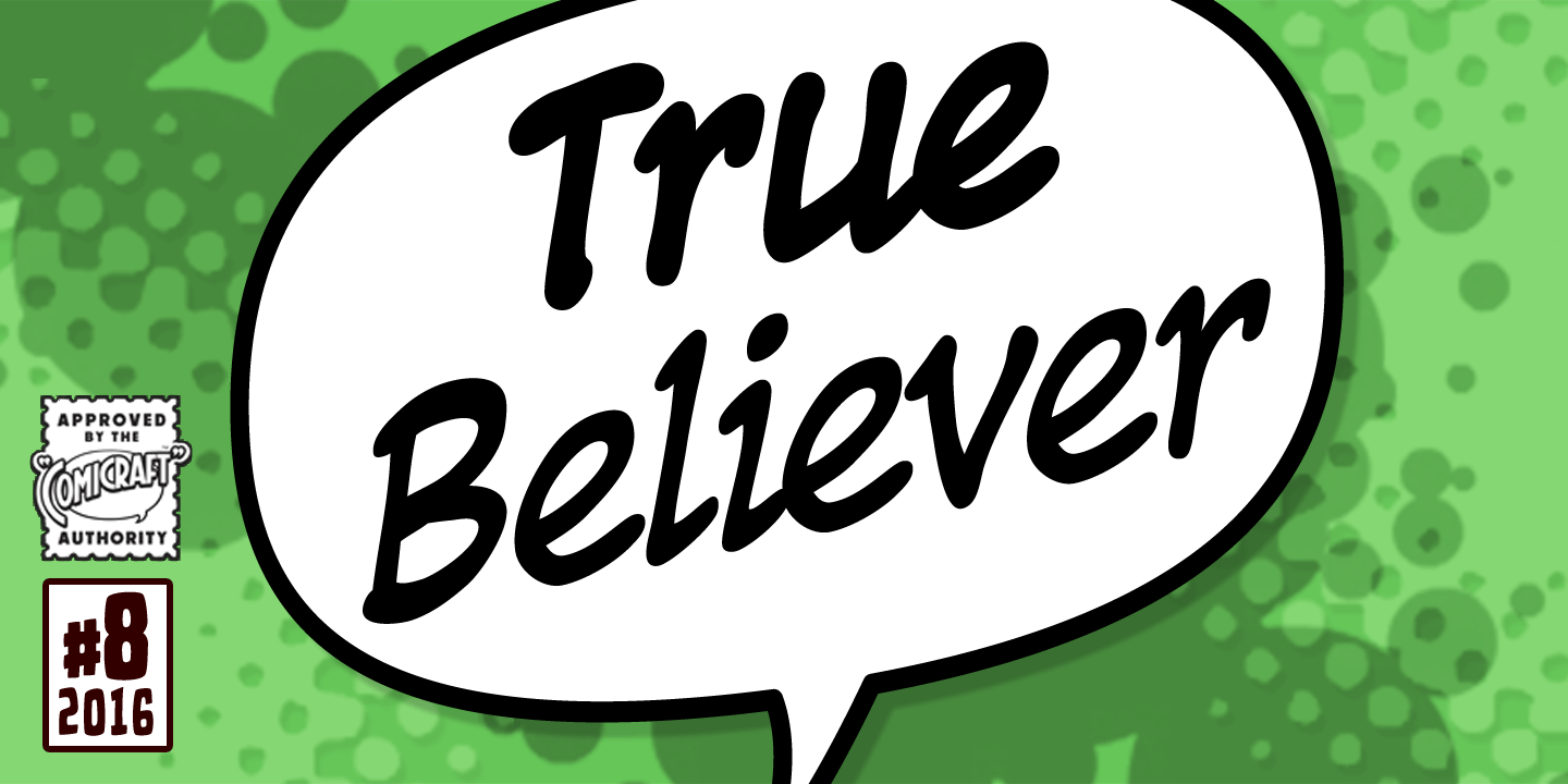 True Believer Font Poster #1