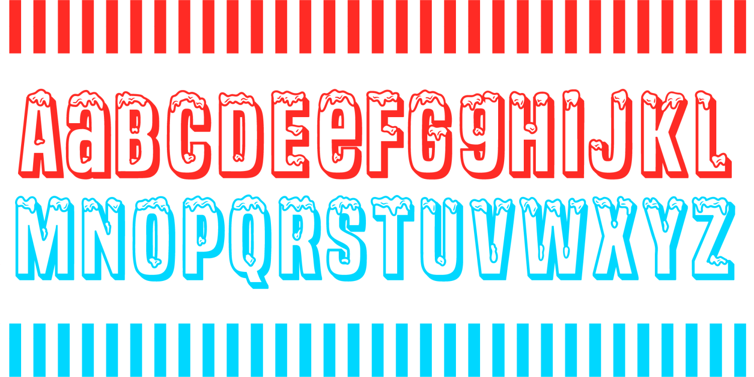 Blizz Font Poster #1