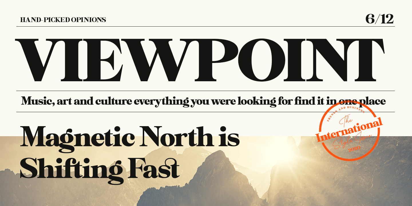 Florian Font Poster #1