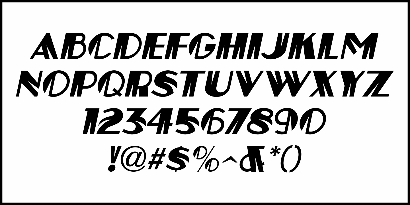 Last Tango Font Poster #5