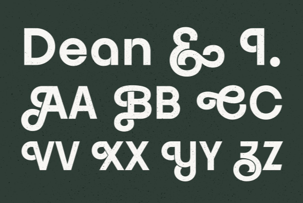 YWFT Agostina Font Poster #1
