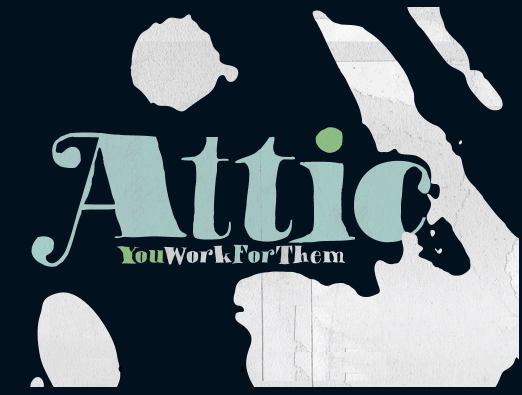 YWFT Attic Font Poster #1