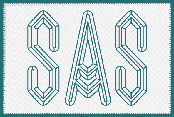 YWFT Nim Shadow One Font Poster #1