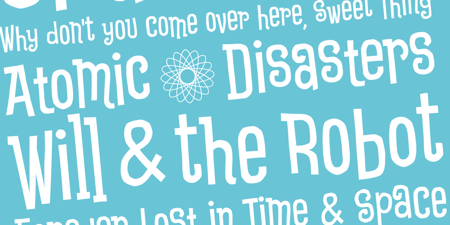 Astronaut Jones PB Font Poster #1